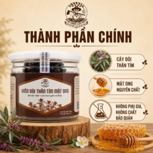 Viên Dòi Thân Tím Mật Ong Hỗ Trợ Các Vấn Đề Về Hô Hấp Và Dạ Dày